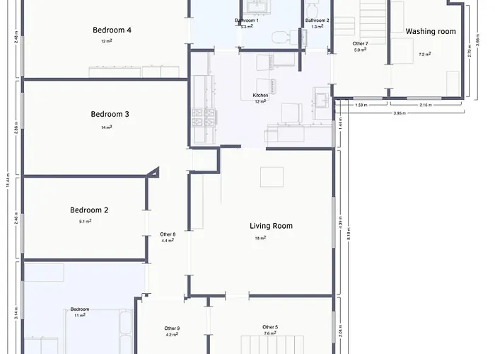 Family-friendly Spacious 4br Near Downtown & Ocean Lejlighed Bergen